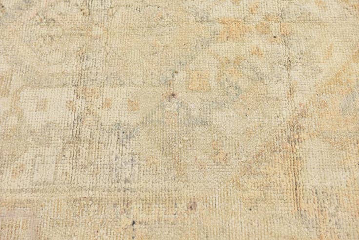 Detail image of 4' 3 x 6' Hand Knotted Ultra Vintage Persian Wool Rug