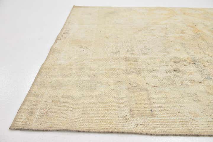 4' 3 x 6' Hand Knotted Ultra Vintage Persian Wool Rug