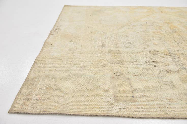 Detail image of 4' 3 x 6' Hand Knotted Ultra Vintage Persian Wool Rug