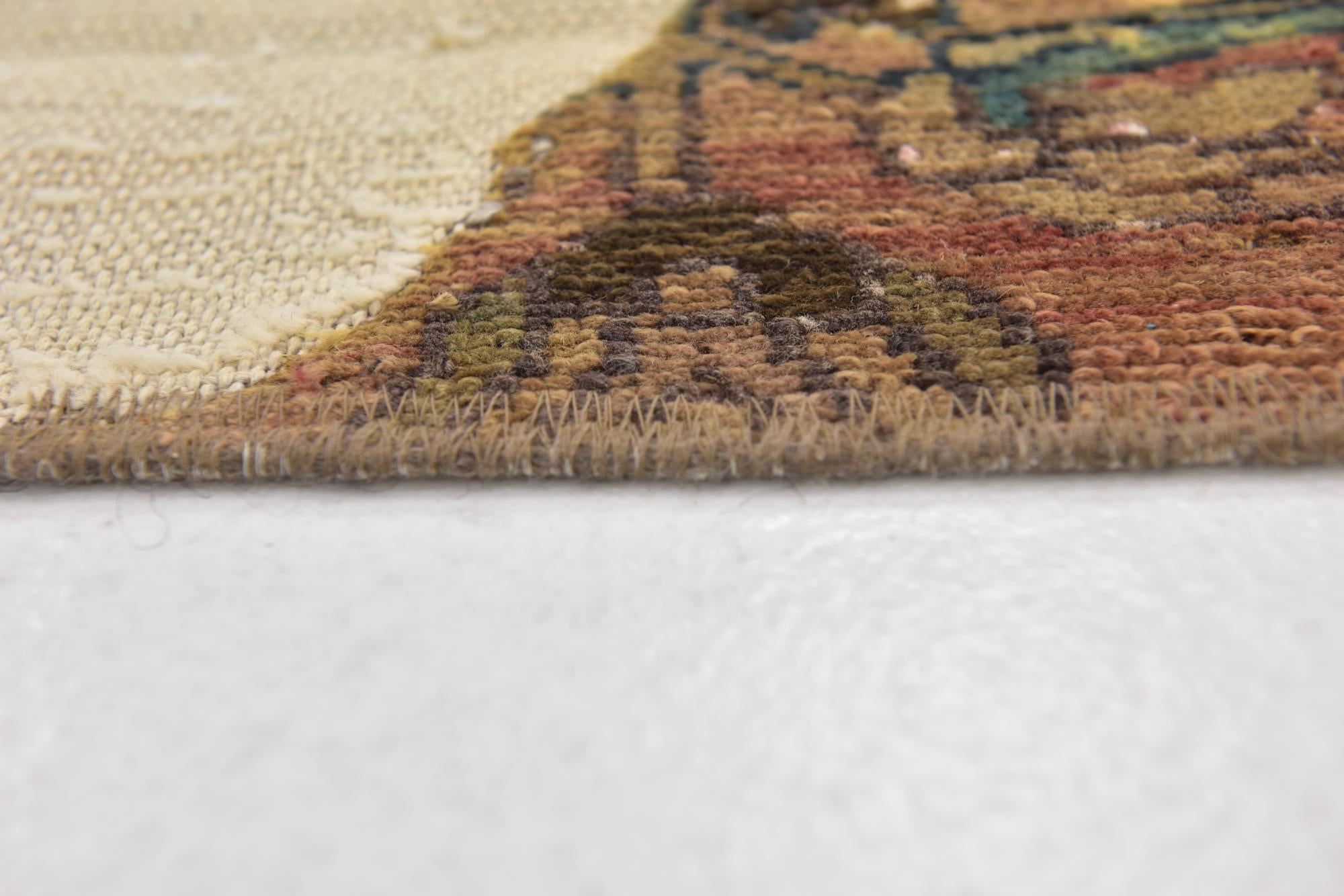3' 3 x 5' 10 Hand Knotted Ultra Vintage Persian Wool Rug