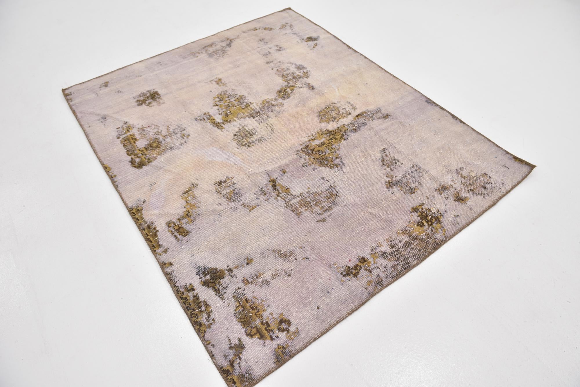 5' x 6' Hand Knotted Ultra Vintage Persian Wool Rug