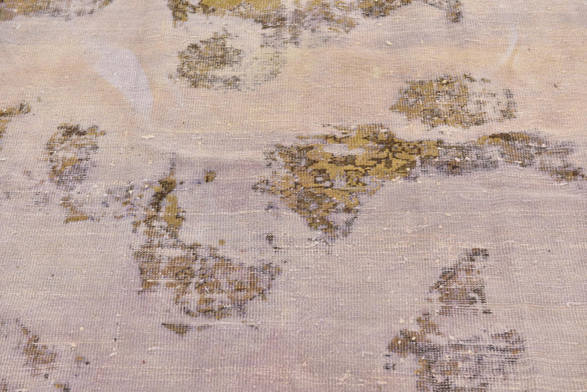 5' x 6' Hand Knotted Ultra Vintage Persian Wool Rug
