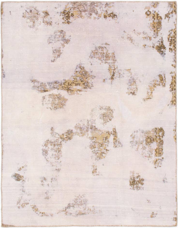 Detail image of 5' x 6' Hand Knotted Ultra Vintage Persian Wool Rug