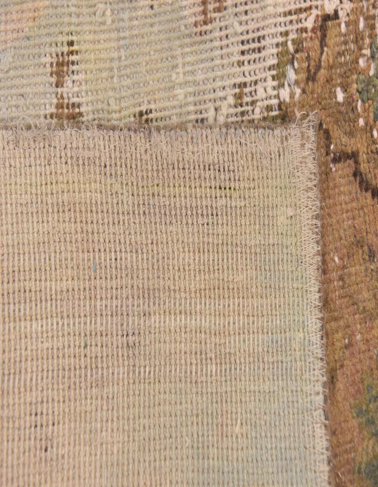 Detail image of 5' 10 x 7' 4  Hand Knotted Ultra Vintage Persian Wool Rug