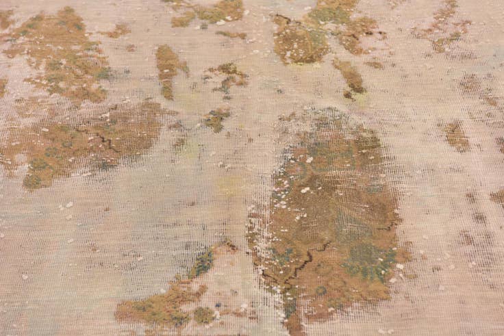 Detail image of 5' 10 x 7' 4 Hand Knotted Ultra Vintage Persian Wool Rug