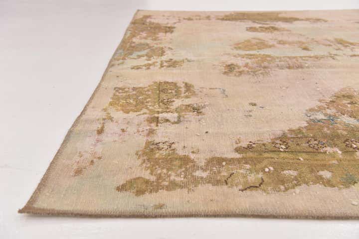 5' 10 x 7' 4 Hand Knotted Ultra Vintage Persian Wool Rug