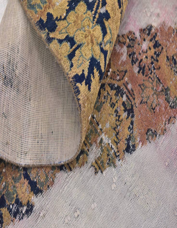 Detail image of 8' 10 x 11' 4  Hand Knotted Ultra Vintage Persian Wool Rug