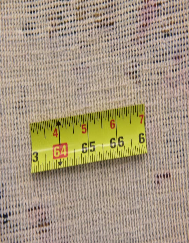 Detail image of 8' 10 x 11' 4  Hand Knotted Ultra Vintage Persian Wool Rug