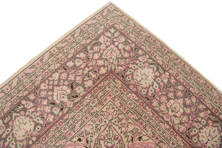 8' 4 x 12' 1 Hand Knotted Ultra Vintage Persian Wool Rug