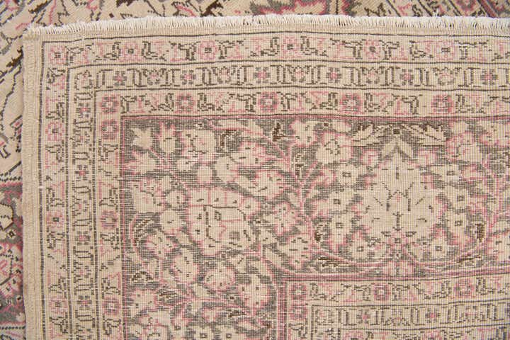8' 4 x 12' 1 Hand Knotted Ultra Vintage Persian Wool Rug