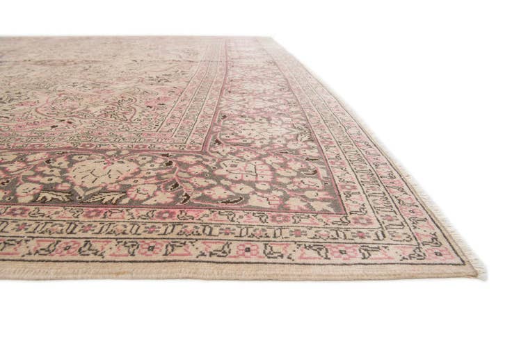Detail image of 8' 4 x 12' 1 Hand Knotted Ultra Vintage Persian Wool Rug