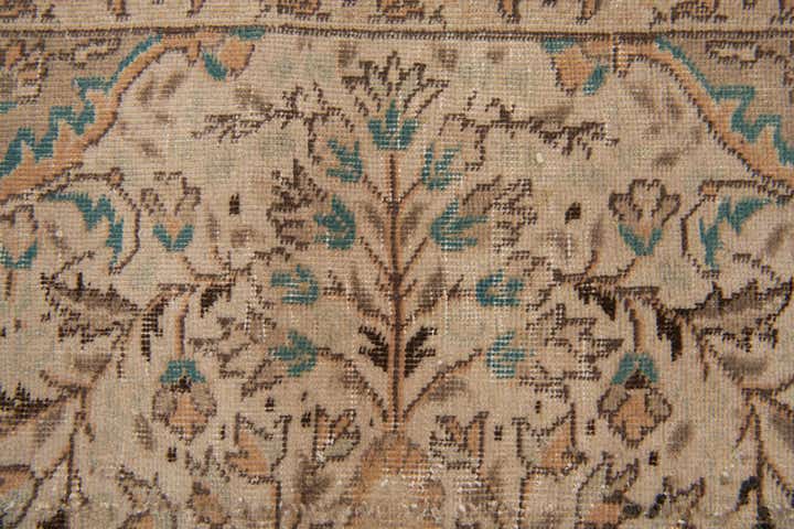 8' 1 x 12' 1 Hand Knotted Ultra Vintage Persian Wool Rug