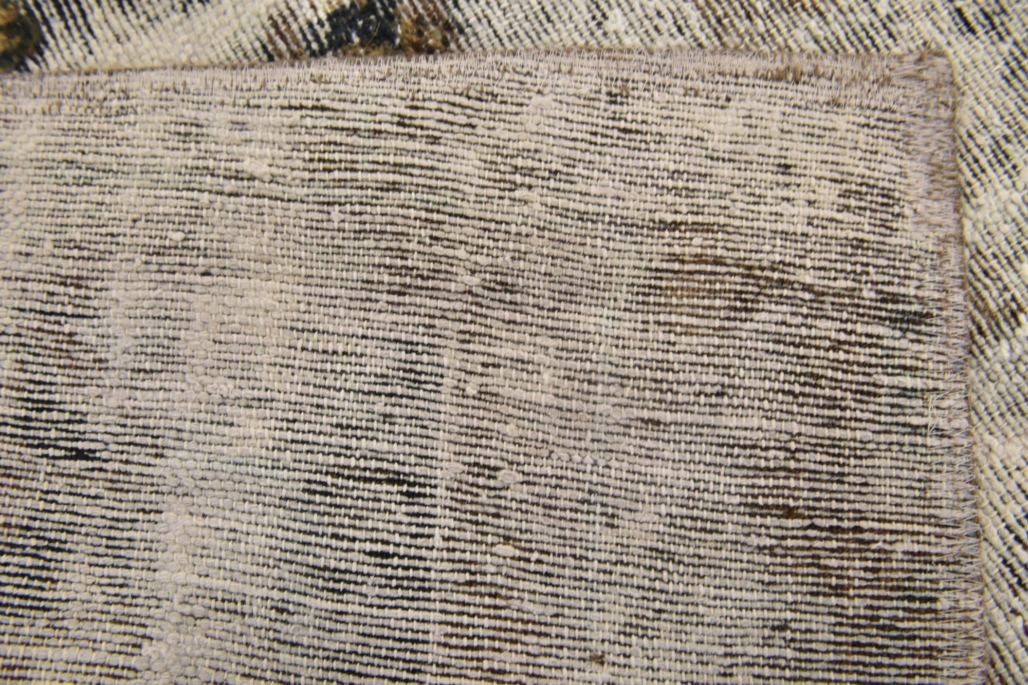 2' 10 x 4' Hand Knotted Ultra Vintage Persian Wool Rug