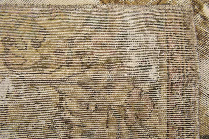 2' 4 x 5' Hand Knotted Ultra Vintage Persian Wool Rug