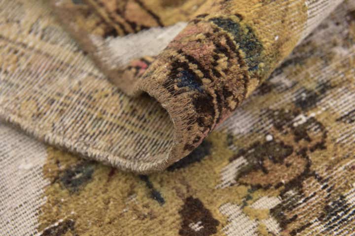 2' 4 x 5' Hand Knotted Ultra Vintage Persian Wool Rug