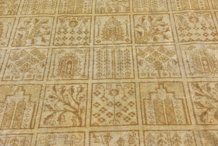 Detail image of 195cm x 275cm anudado a mano Ultra Vintage Alfombra Persa Lana