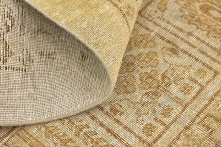 195cm x 275cm anudado a mano Ultra Vintage Alfombra Persa Lana
