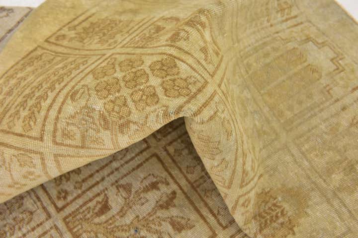 195cm x 275cm anudado a mano Ultra Vintage Alfombra Persa Lana
