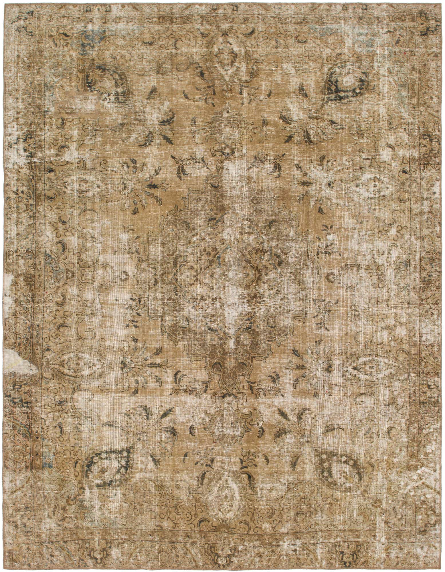 Primary image 8' 5 x 11' 10  Hand Knotted Ultra Vintage Persian Wool Rug