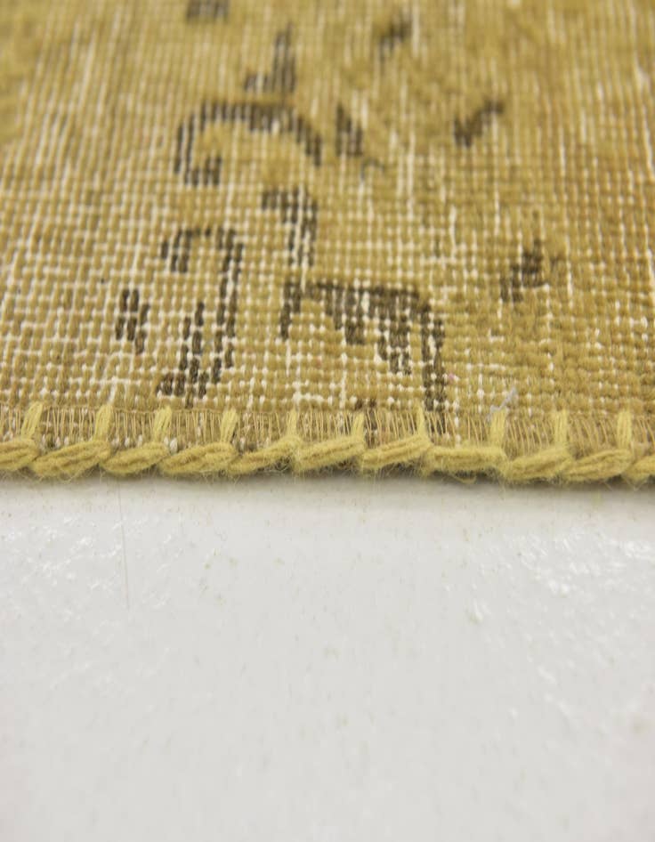 Detail image of 6' 8 x 10'  Hand Knotted Ultra Vintage Persian Wool Rug