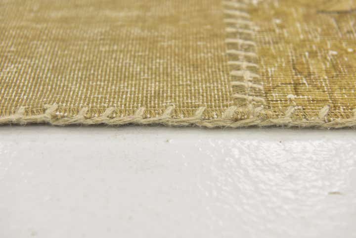 6' 6 x 10' Hand Knotted Ultra Vintage Persian Wool Rug