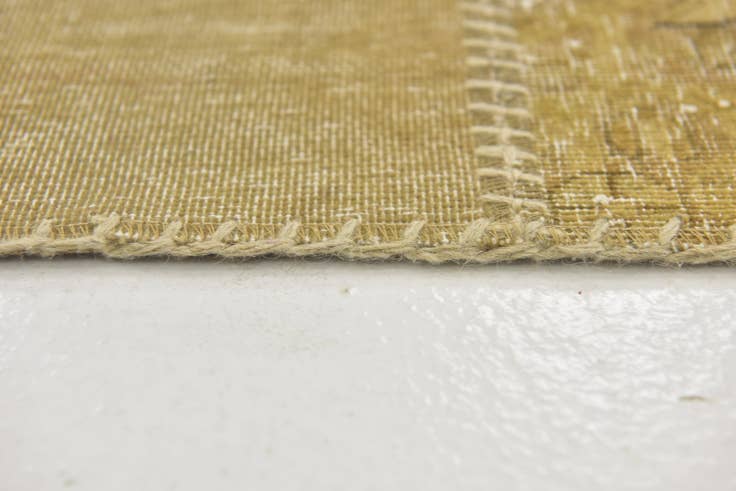 Detail image of 6' 6 x 10' Hand Knotted Ultra Vintage Persian Wool Rug