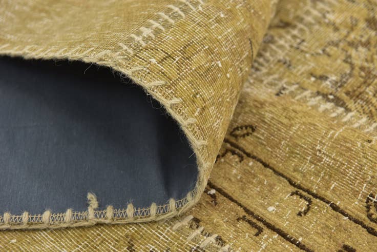 Detail image of 6' 6 x 10' Hand Knotted Ultra Vintage Persian Wool Rug