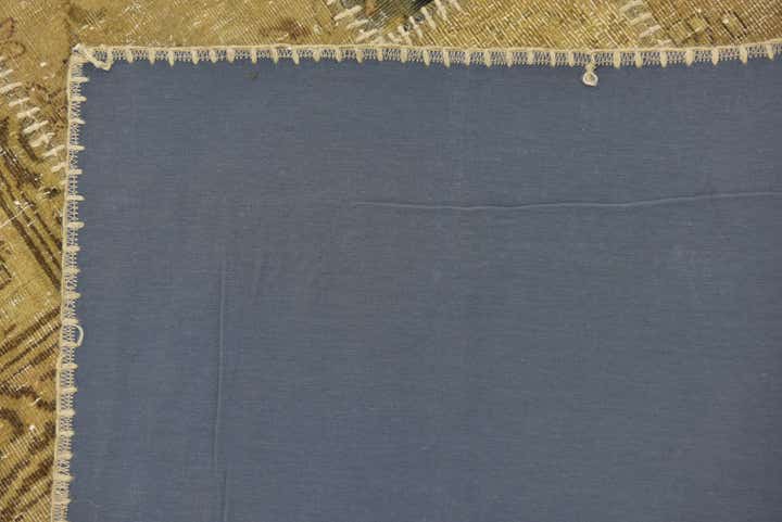 6' 6 x 10' Hand Knotted Ultra Vintage Persian Wool Rug