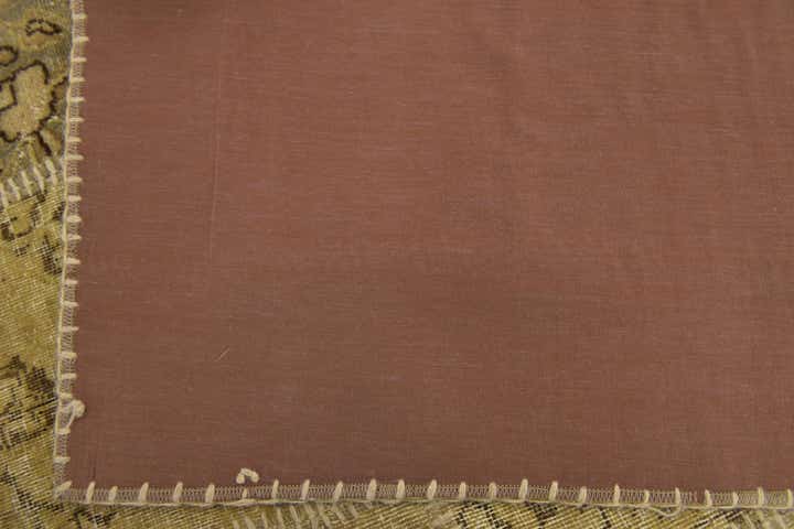 6' 7 x 10' Hand Knotted Ultra Vintage Persian Wool Rug