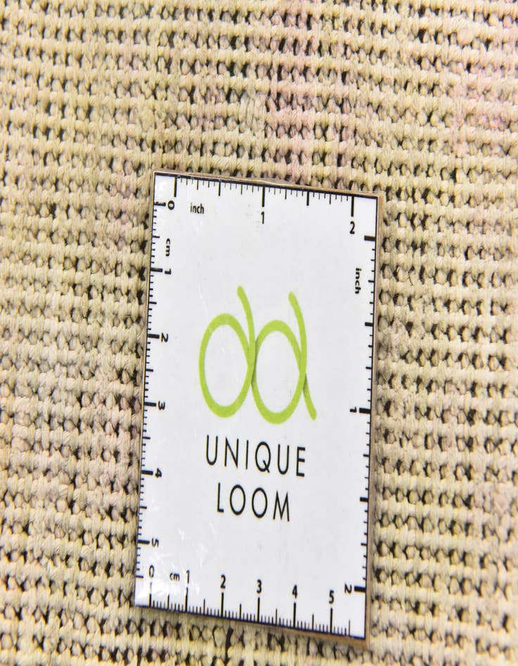 Detail image of 3' 4 x 4' 9  Hand Knotted Ultra Vintage Persian Wool Rug