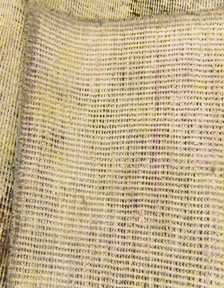 Detail image of 3' 4 x 4' 9  Hand Knotted Ultra Vintage Persian Wool Rug