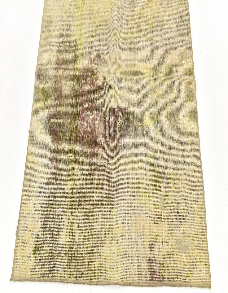 Detail image of 3' 4 x 4' 9  Hand Knotted Ultra Vintage Persian Wool Rug