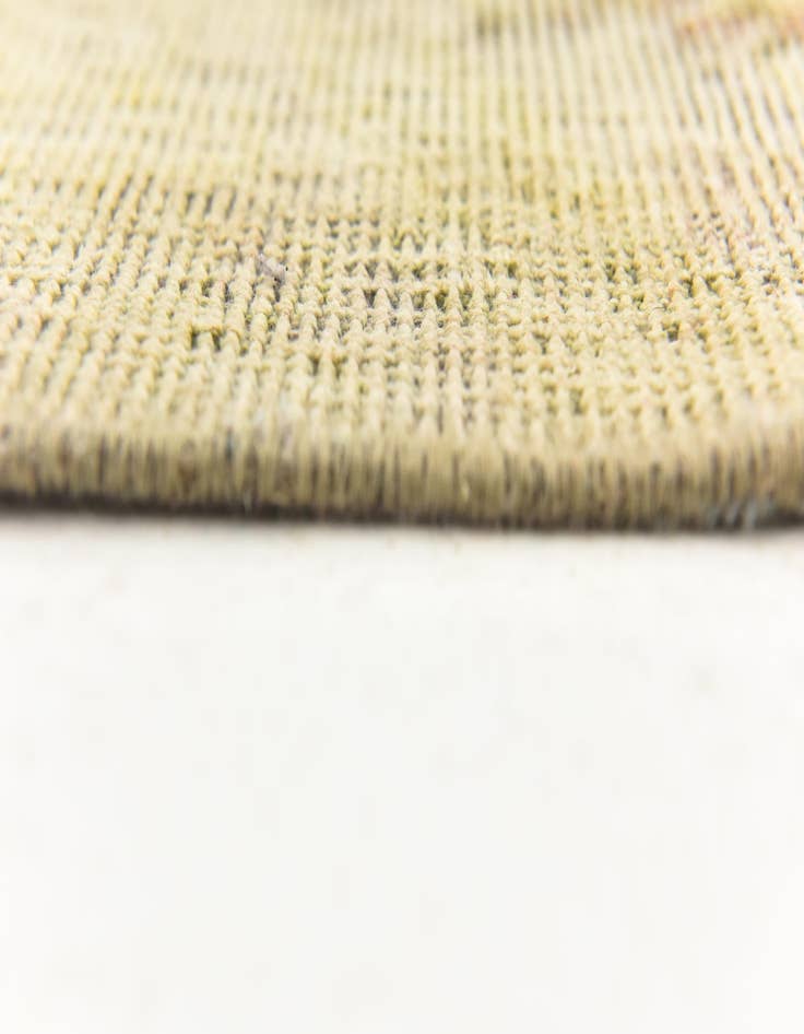 Detail image of 3' 4 x 4' 9  Hand Knotted Ultra Vintage Persian Wool Rug