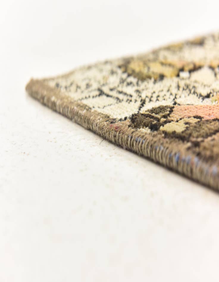 Detail image of 6' x 8' 8  Hand Knotted Ultra Vintage Persian Wool Rug