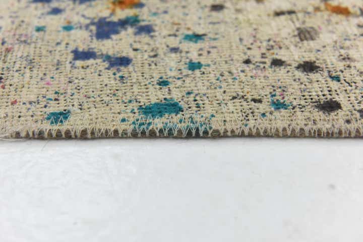6' 7 x 9' 6 Hand Knotted Ultra Vintage Persian Wool Rug