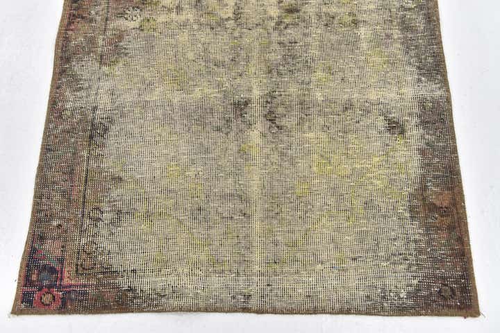 3' x 4' 8 Hand Knotted Ultra Vintage Persian Wool Rug