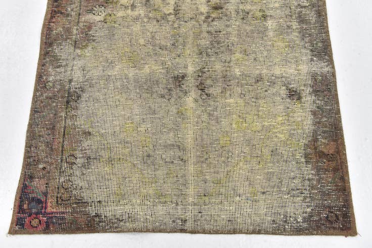 Detail image of 3' x 4' 8 Hand Knotted Ultra Vintage Persian Wool Rug