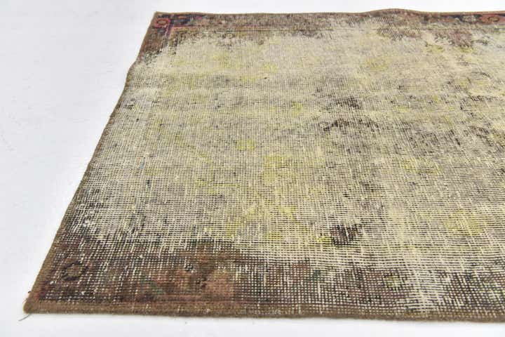3' x 4' 8 Hand Knotted Ultra Vintage Persian Wool Rug