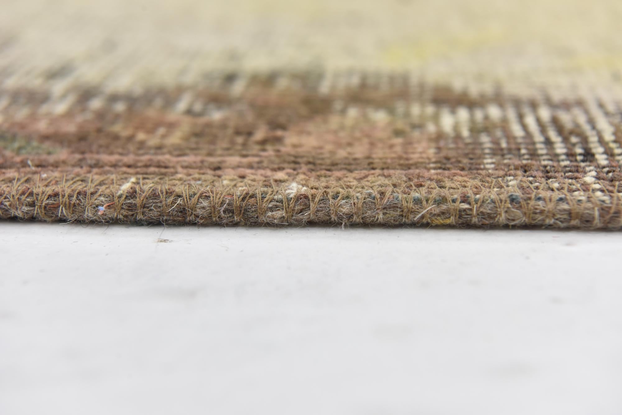3' x 4' 8 Hand Knotted Ultra Vintage Persian Wool Rug