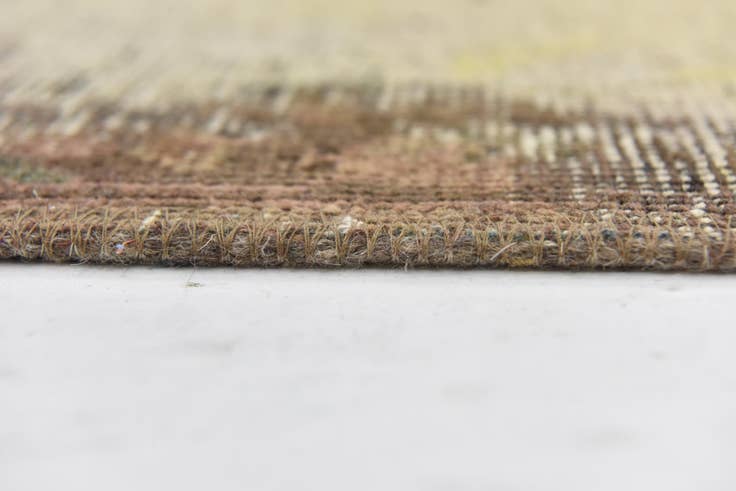 Detail image of 3' x 4' 8 Hand Knotted Ultra Vintage Persian Wool Rug