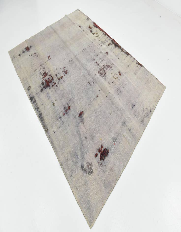 Detail image of 6' 7 x 8' 8 Hand Knotted Ultra Vintage Persian Wool Rug