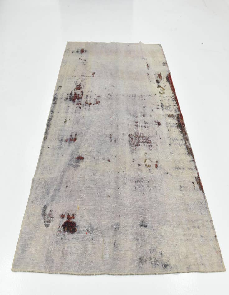 Detail image of 6' 7 x 8' 8 Hand Knotted Ultra Vintage Persian Wool Rug