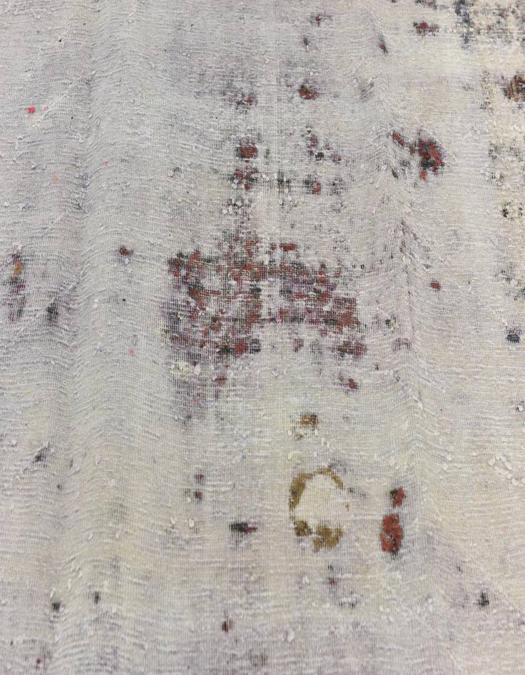 Detail image of 6' 7 x 8' 8 Hand Knotted Ultra Vintage Persian Wool Rug