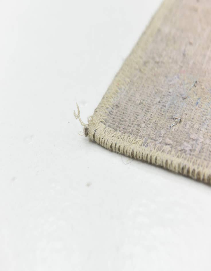 Detail image of 6' 7 x 8' 8 Hand Knotted Ultra Vintage Persian Wool Rug