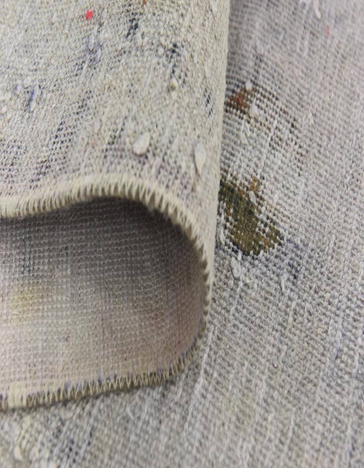 Detail image of 6' 7 x 8' 8 Hand Knotted Ultra Vintage Persian Wool Rug