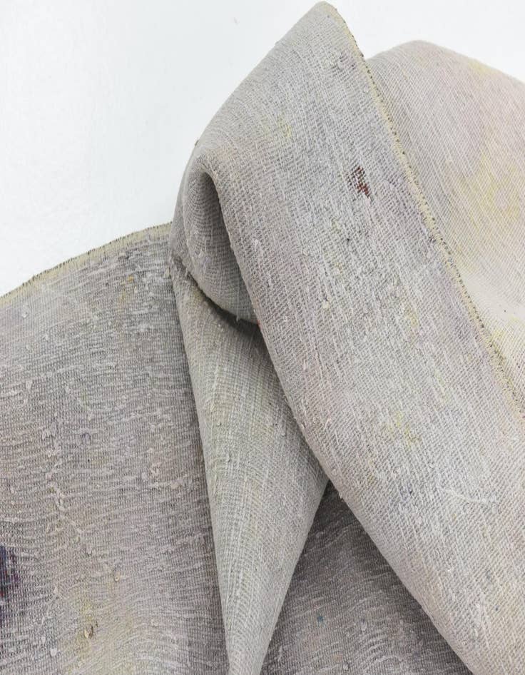 Detail image of 6' 7 x 8' 8 Hand Knotted Ultra Vintage Persian Wool Rug