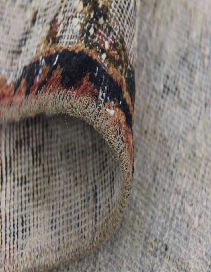 Detail image of 4' 10 x 6' 2  Hand Knotted Ultra Vintage Persian Wool Rug