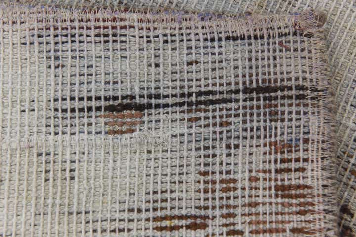 6' x 10' 10 Hand Knotted Ultra Vintage Persian Wool Rug