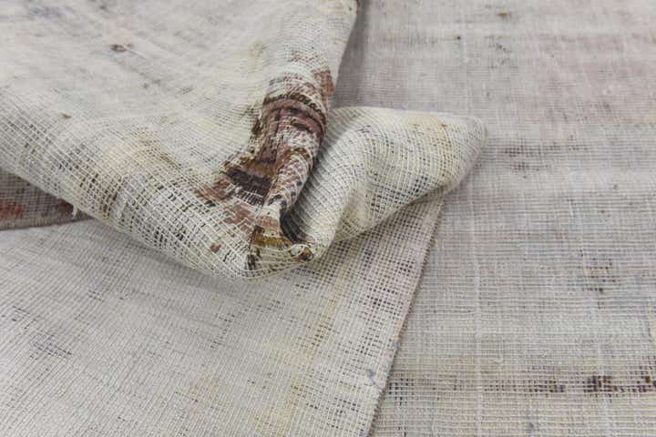 6' x 10' 10 Hand Knotted Ultra Vintage Persian Wool Rug