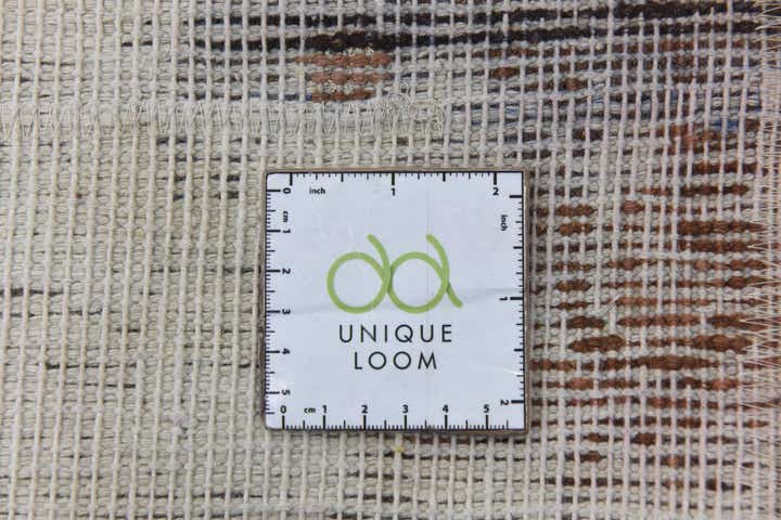 6' x 10' 10 Hand Knotted Ultra Vintage Persian Wool Rug